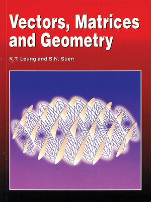 cover image of Vectors, Matrices and Geometry